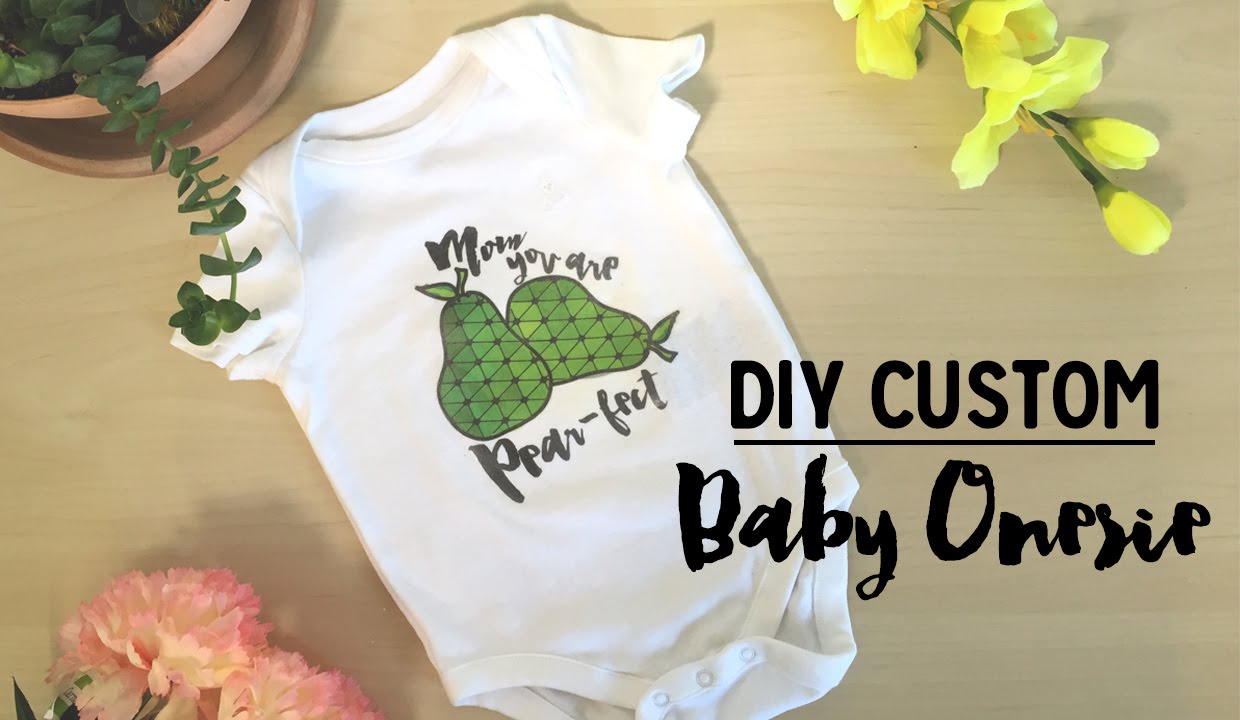 DIY Custom Baby Onesie  | Friedia