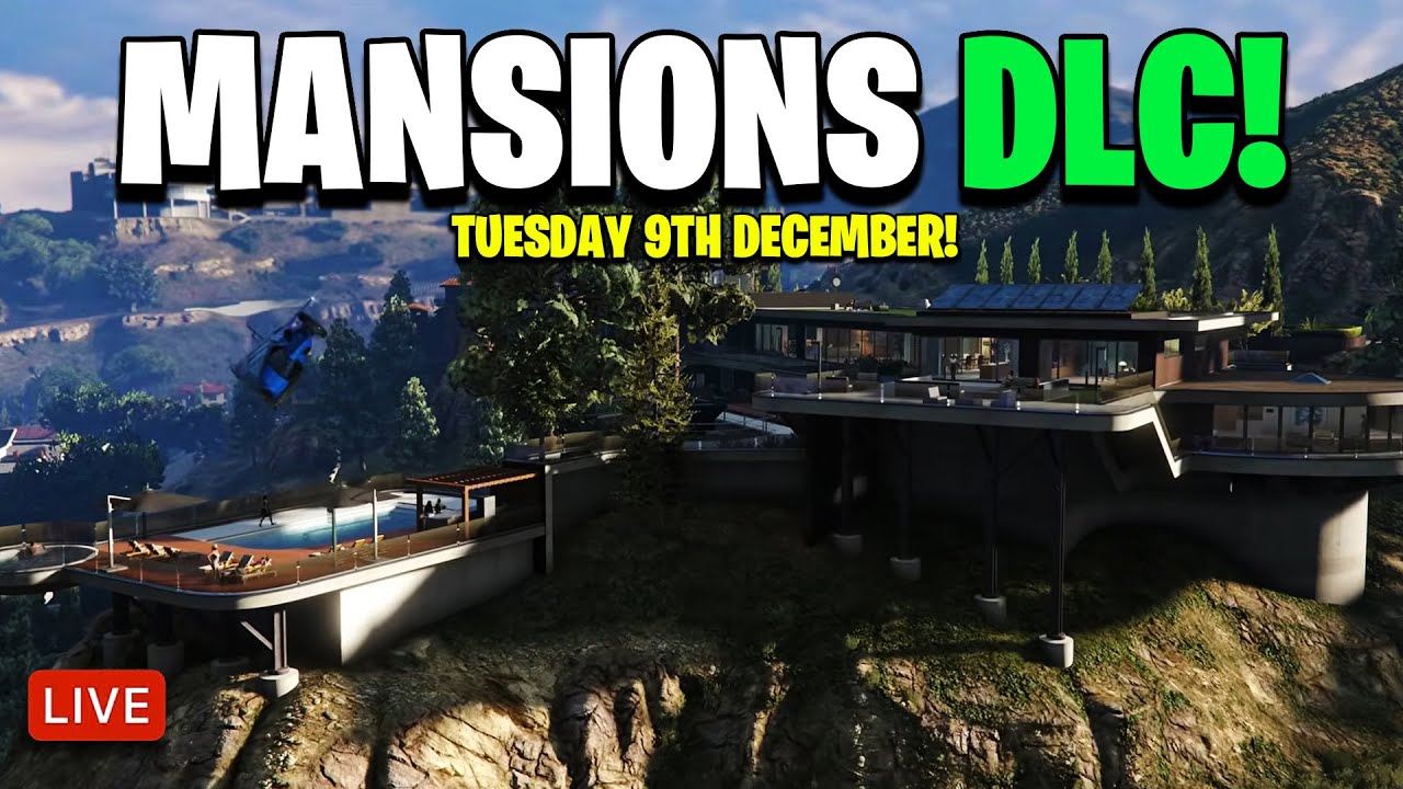 🔴 LIVE - GTA ONLINE MANSIONS DLC NEXT WEEK! MONEY GRINDING..