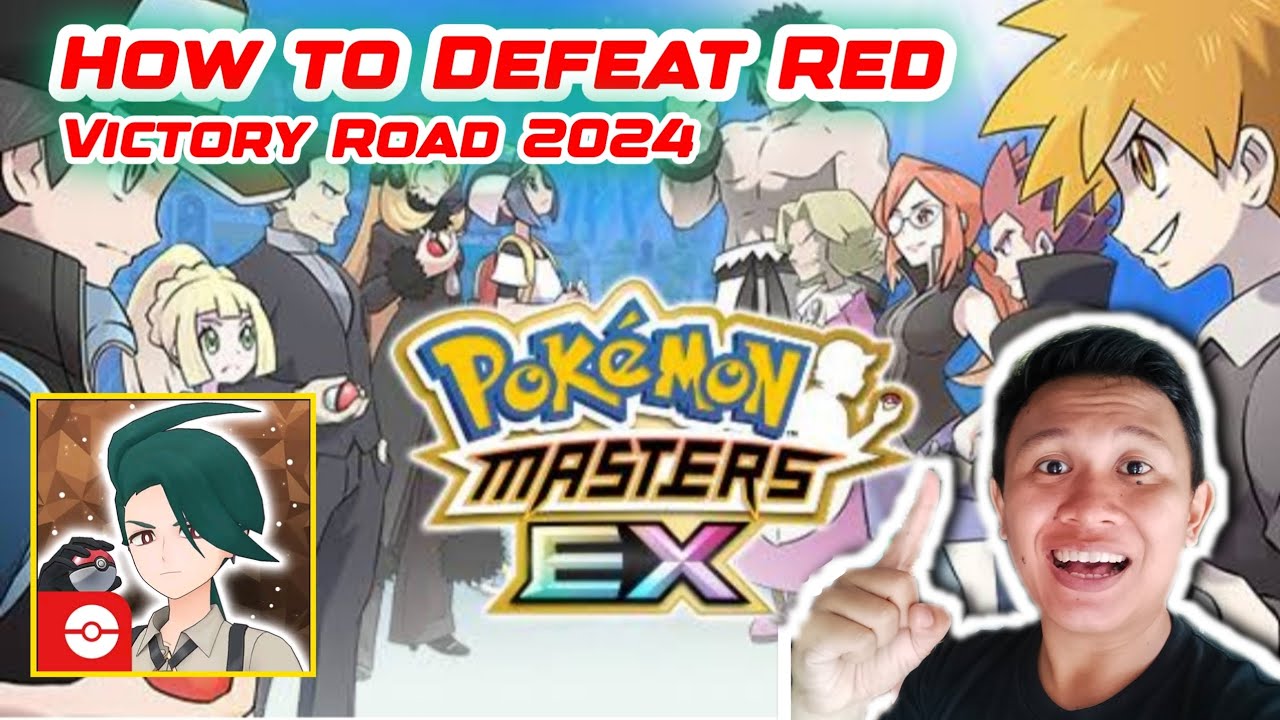 How to Defeat Red Victory Road - Pokemon Master EX 2024