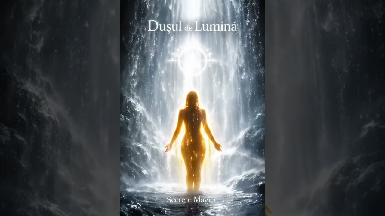 Dușul de Lumină. Ritual blând de purificare energetică ✨Apa curăță. Lumina resetează.