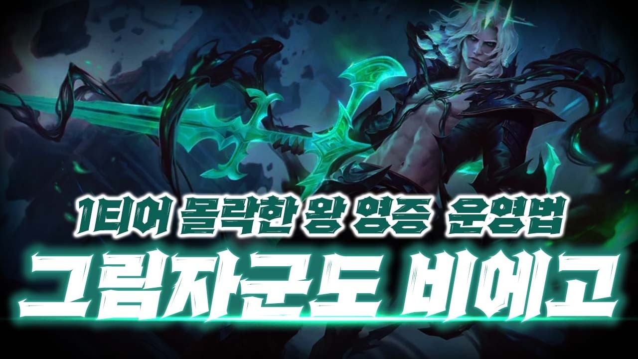 몰락한왕 영증 운영법&공략『 그림자군도 비에고 덱 』【롤토체스】