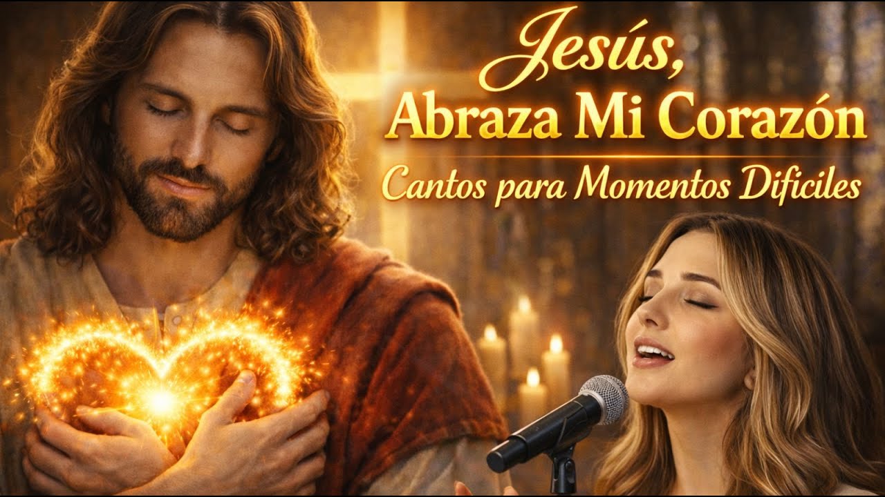 Jesús, Abraza Mi Corazón 🙏 | Cantos Católicos para Momentos Difíciles, Sanación y Paz Interior
