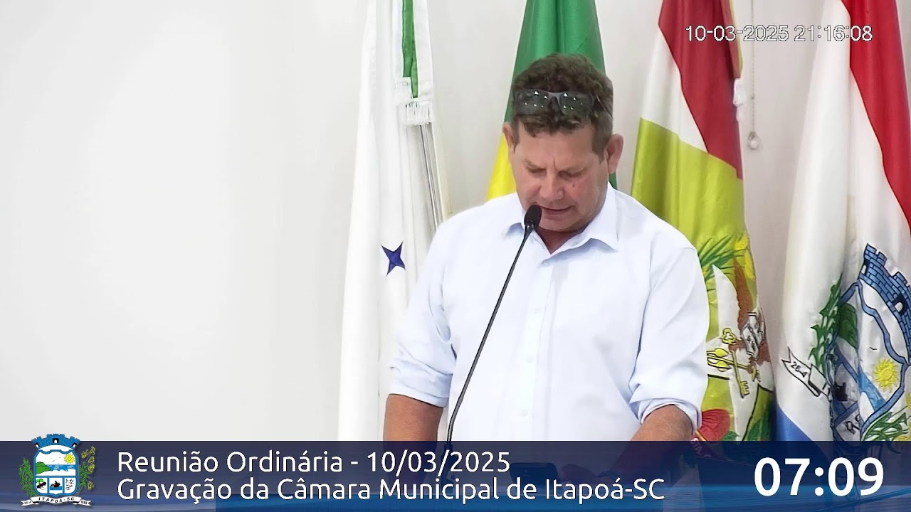 5ª Reunião Ordinária da 1ª Sessão Legislativa da 10ª Legislatura - Data: 10/03/2025