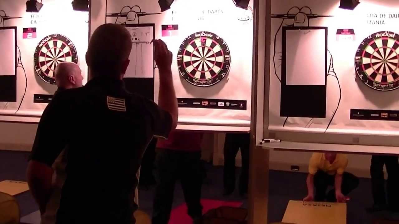 Tony O'Shea vs Thibault Tricole - Quarter Final - Rido 2013 Romanian Darts Open