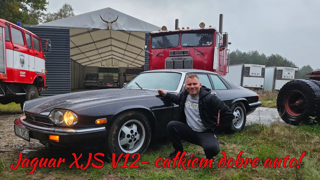 Jaguar XJS V12. Omijałem go szeroookim łukiem, ale pozytywnie mnie  zaskoczył.