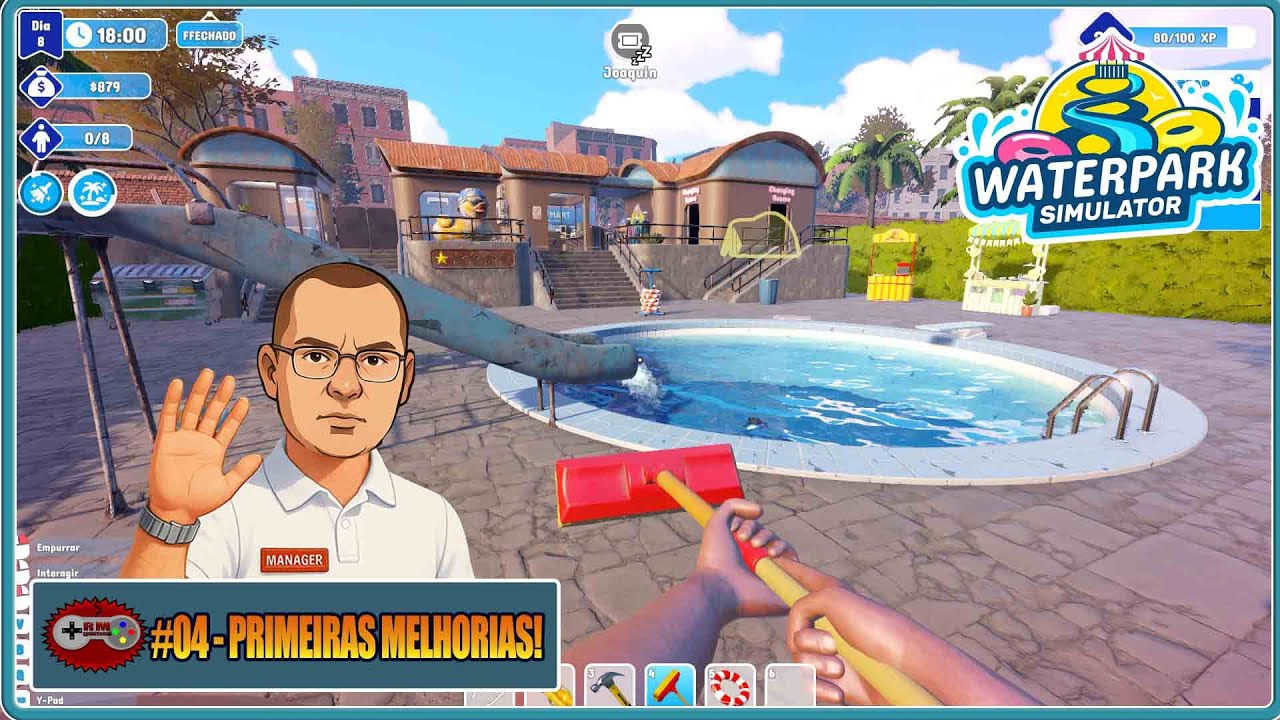 WaterPark Simulator #04 - Primeiras Melhorias!