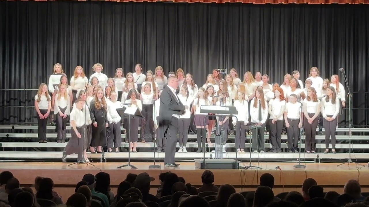 Northampton Middle School Spring 2025 6th Grade Choral Concert