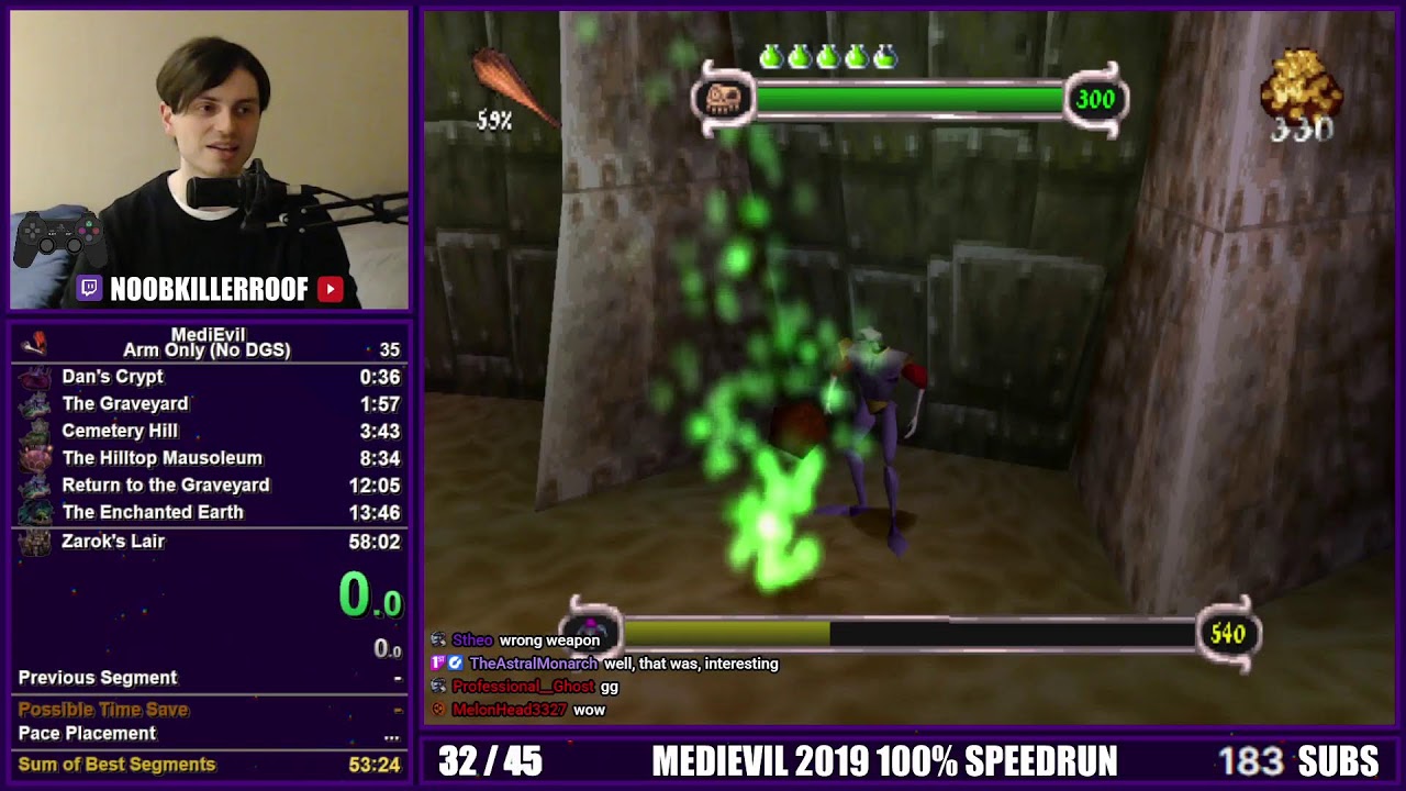 MediEvil World Record Speedruns