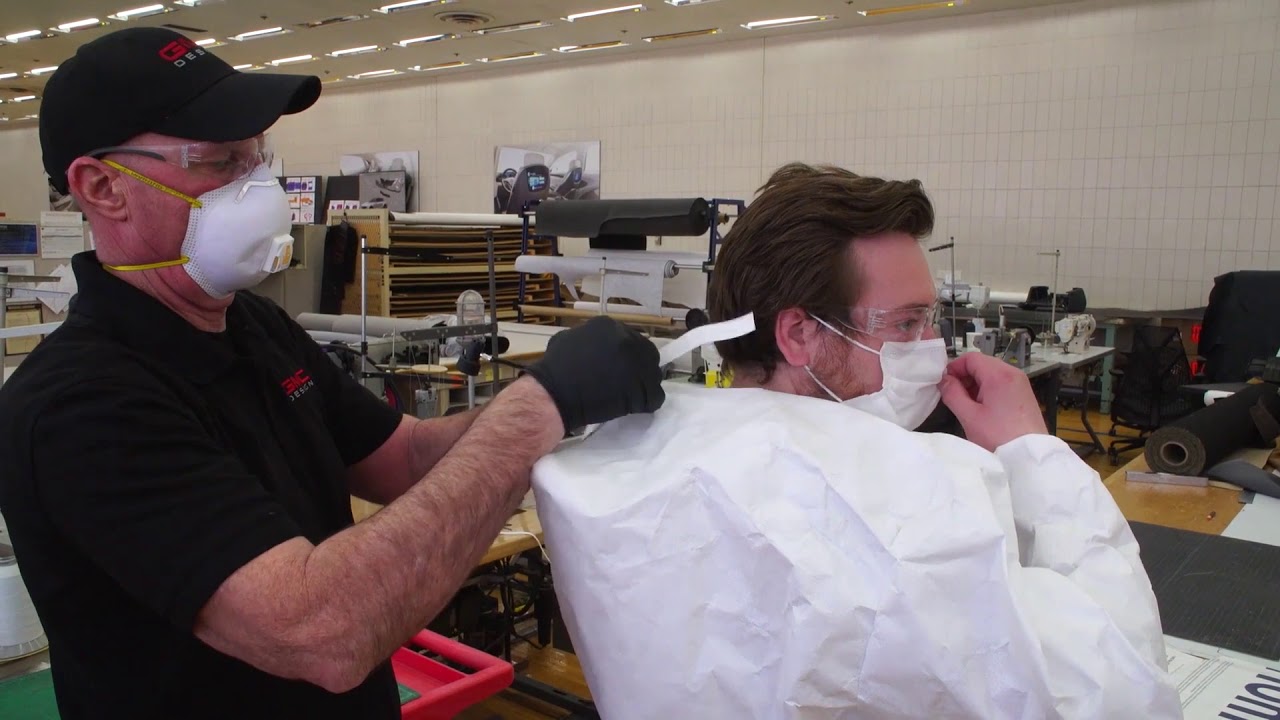 GM Producing Medical Gowns for Hospitals