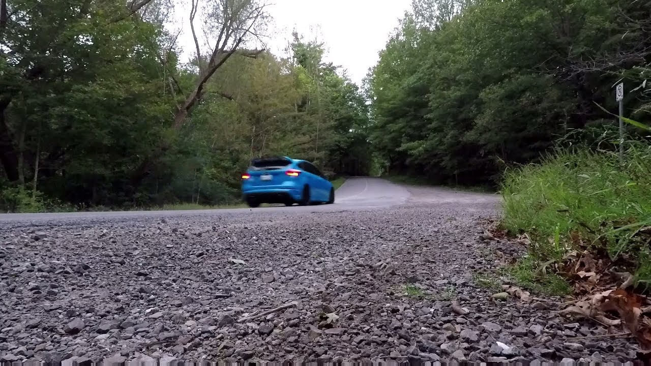 Ford Focus RS Pop and bang