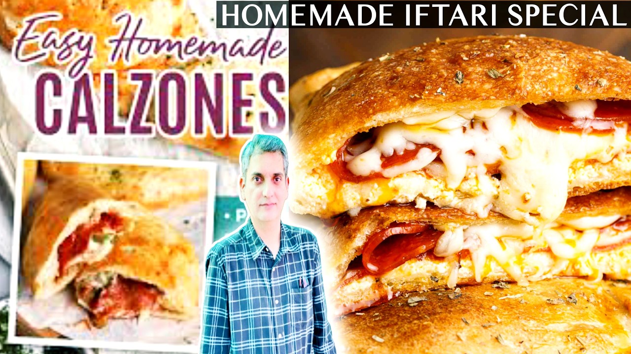 Ramzan 2026 Iftar Special! Homemade Chicken Calzone  Easy Italian Calzone Recipe at Home !TastyMiles