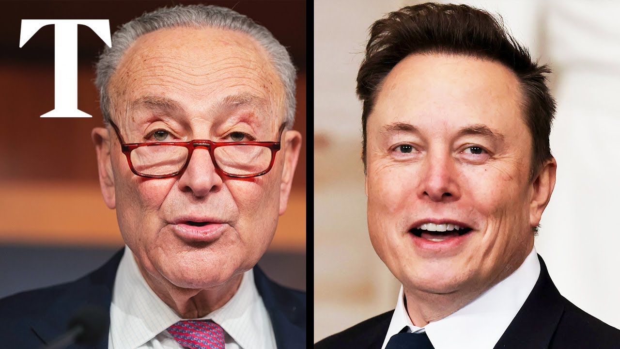 LIVE: Chuck Schumer launches campaign against Elon Musk and DOGE