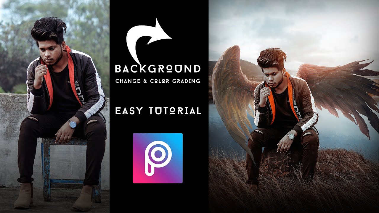 Picsart Sad Concept Photo Editing Tutorial - Sony Jackson Creative Manipulation Editing Tutorial