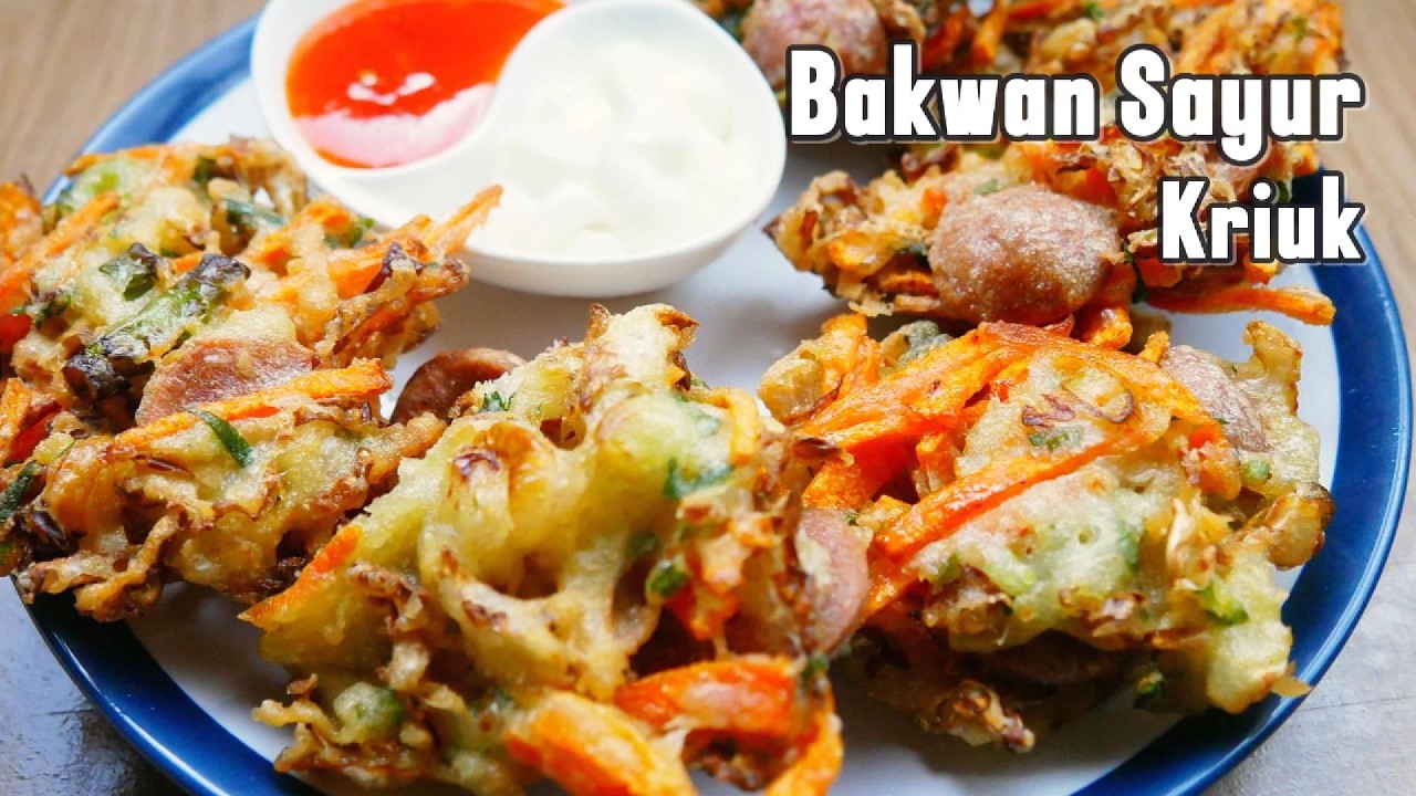 Bakwan Sayur Sosis Kriuk Tahan Lama | Renyah di Luar, Lembut di Dalam | Resep Mudah Anti Gagal
