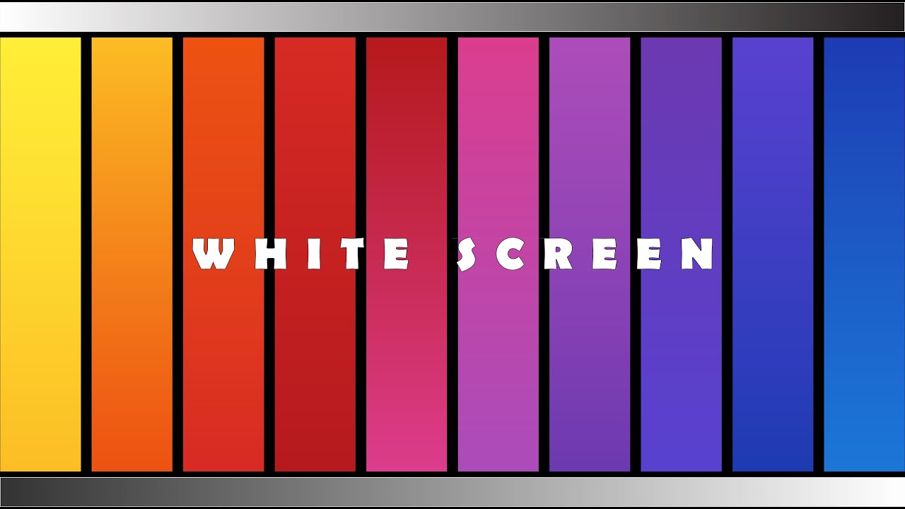 Pure White Screen for 1 Minute || Screen Test || 1080 HD || Bright White