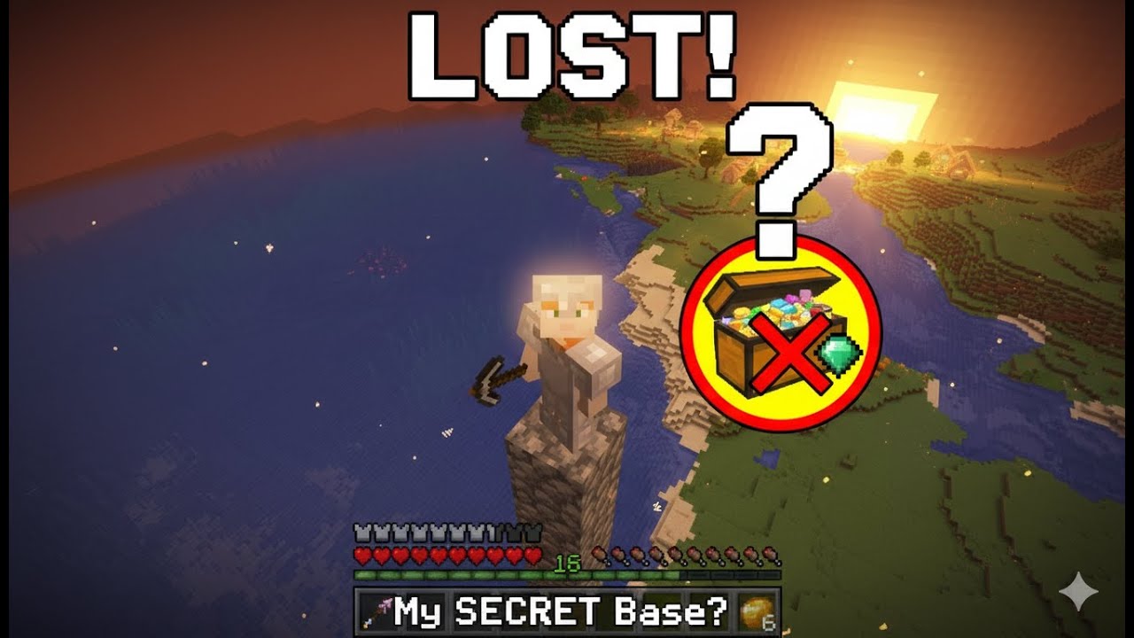 I Found Epic Treasures... But Now I'm Lost! 💎 Minecraft Survival Ep. 4
