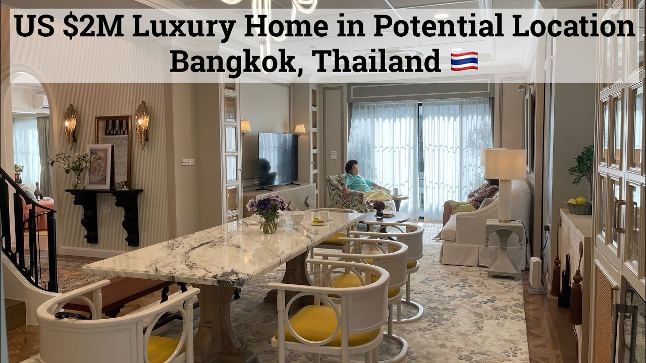 Luxury Elegant Million Dollar Homes in Bangkok, Thailand