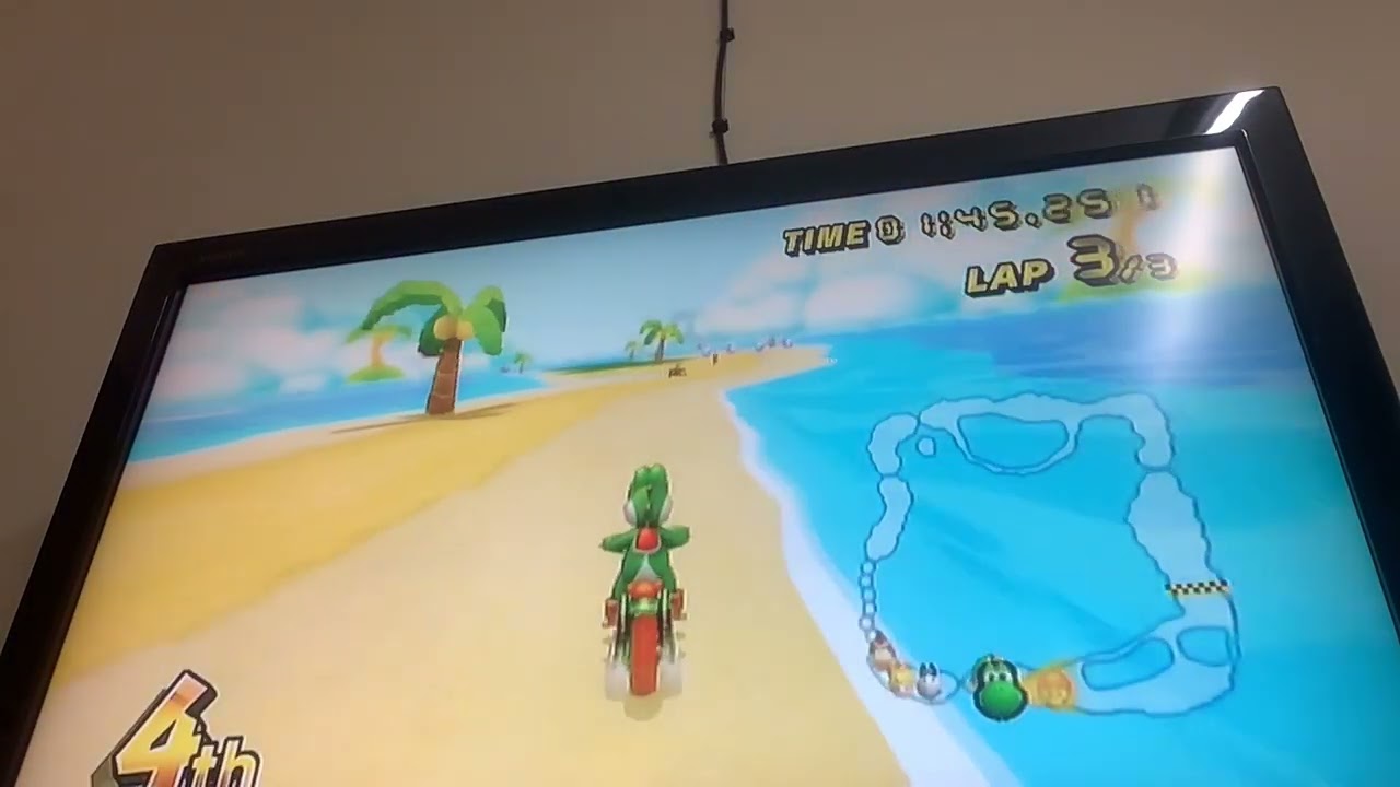 Mario Kart Wii 150CC Banana Cup Yoshi Rapide