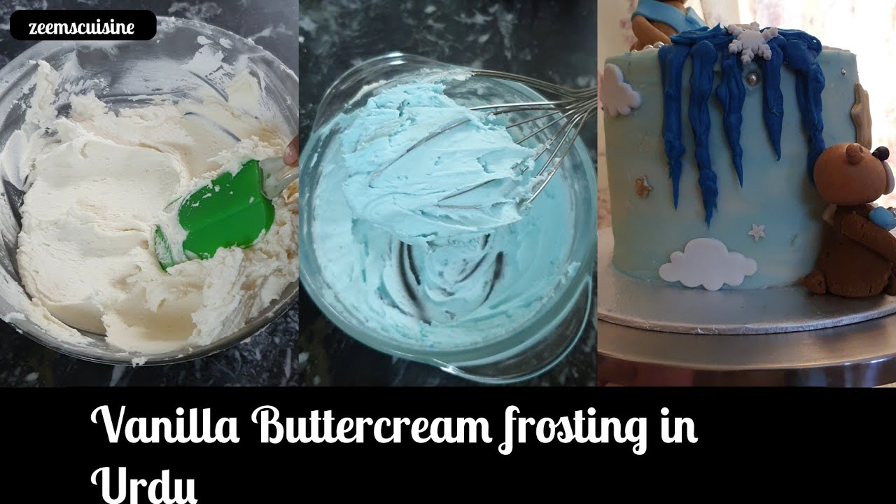 Vanilla buttercream/ perfect vanilla buttercream frosting recipe