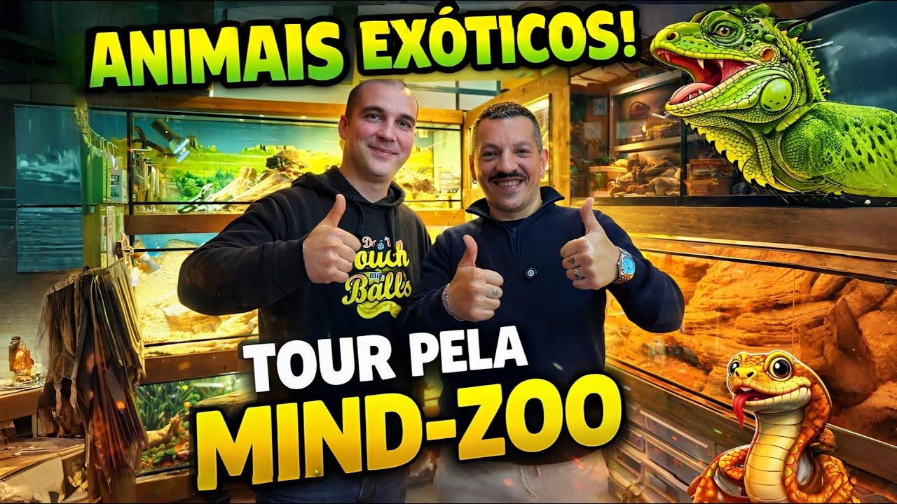 VISITEI A LOJA MIND-ZOO! EUAKSOU SELVAGEM