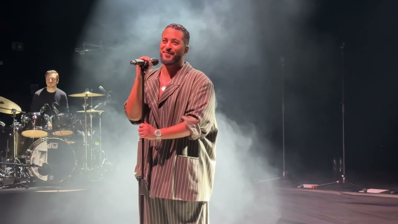 Slimane - Mon Amour - Eurovision France 2024 - Live at Shepherd’s Bush Empire, London - 25/1/2025