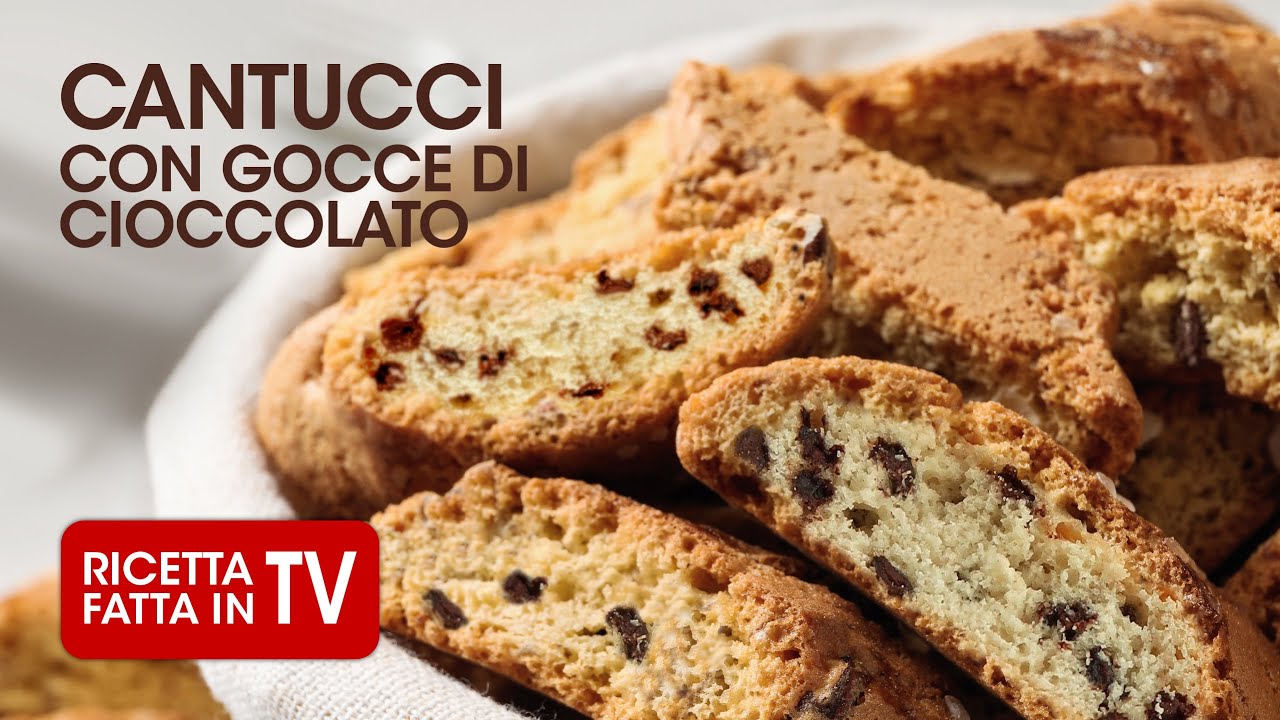 CANTUCCI AL CIOCCOLATO di Benedetta Rossi - Ricetta TV Fatto in Casa per Voi