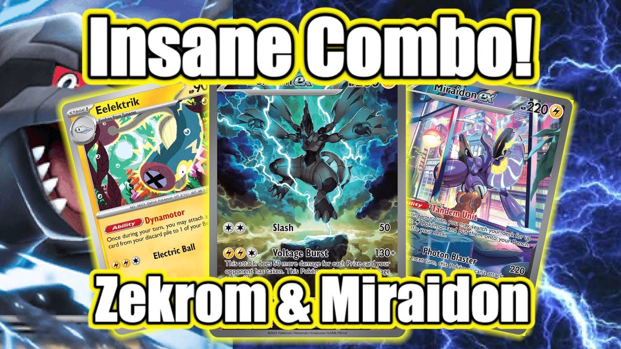 Dominate with Zekrom ex & Miraidon: Ultimate Combo Deck Guide!