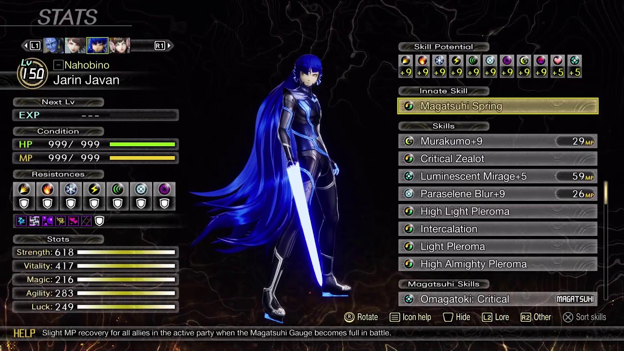 Shin Megami Tensei V: Vengeance: 3rd Playthrough COC Godborn 40