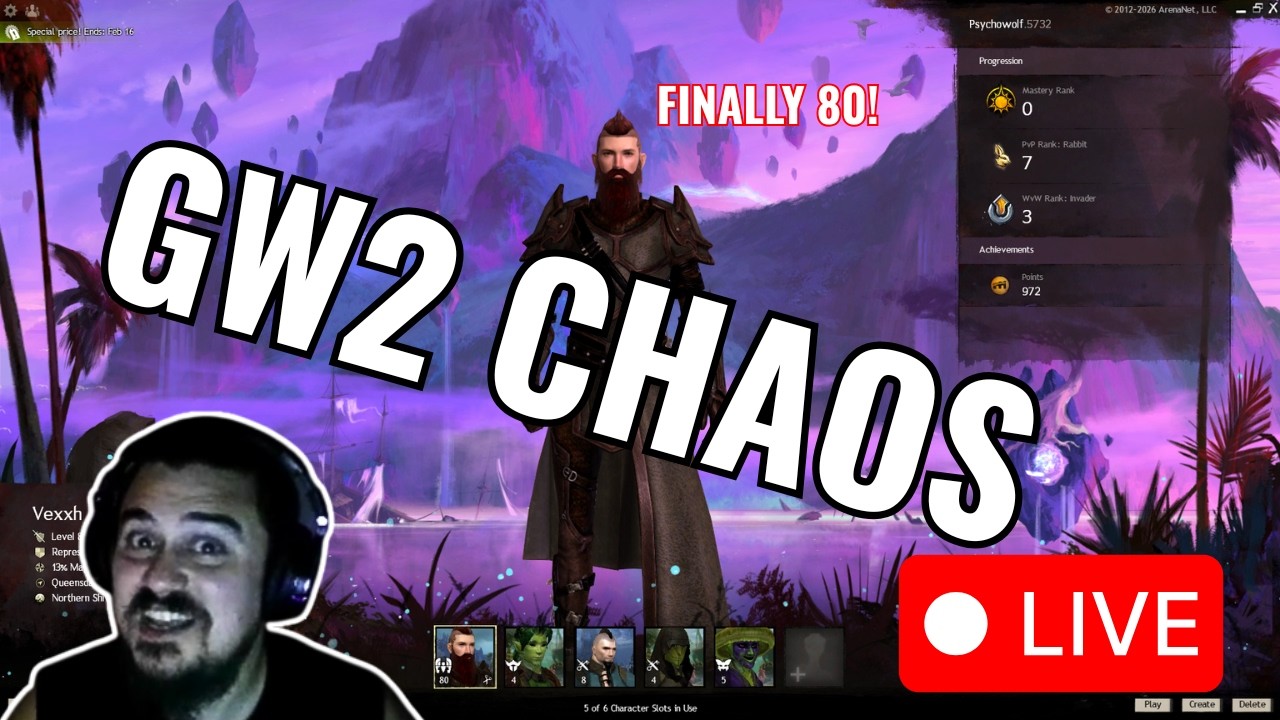 GW2 Adventure Night - Guild Missions, Dungeons & Chaos
