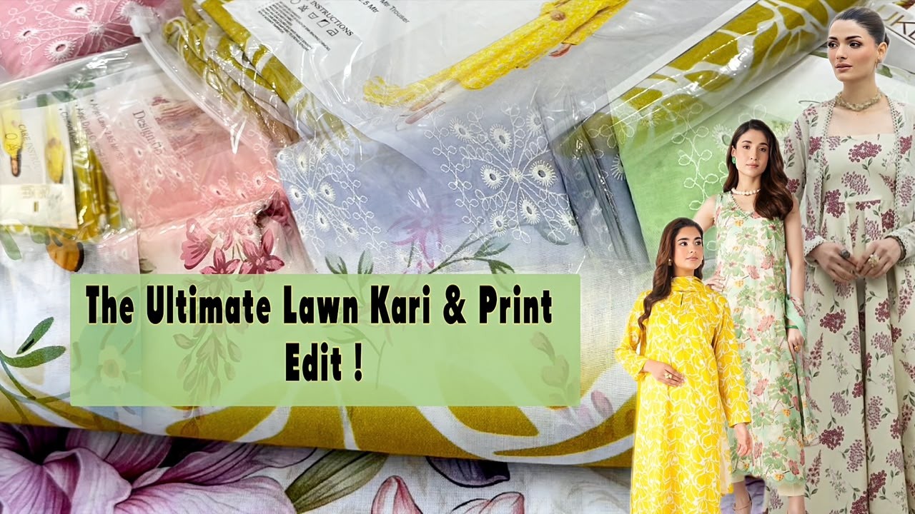 Printed or Embroidered  the latest pakistani dresses 2026 have both zarukee summer collection