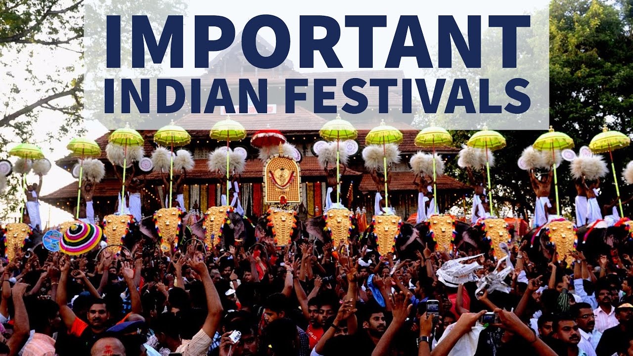 Important Festivals of India - Static GK