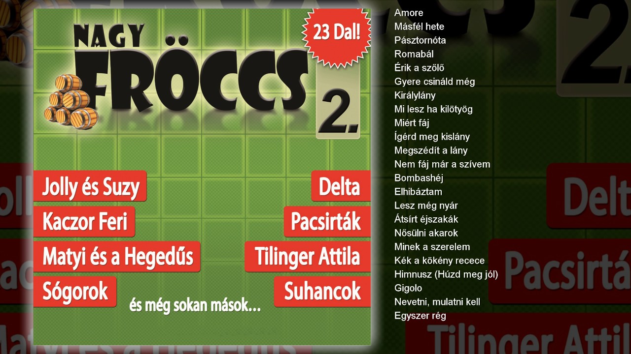 Various Artists - NagyFröccs 2 (teljes album)