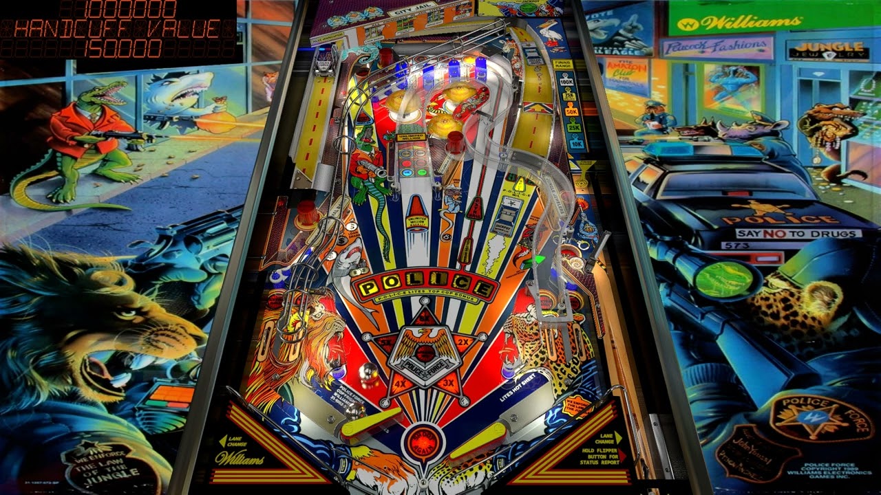 Police Force (Williams 1989)_Bigus(MOD) 1.2 - Pinball VPX