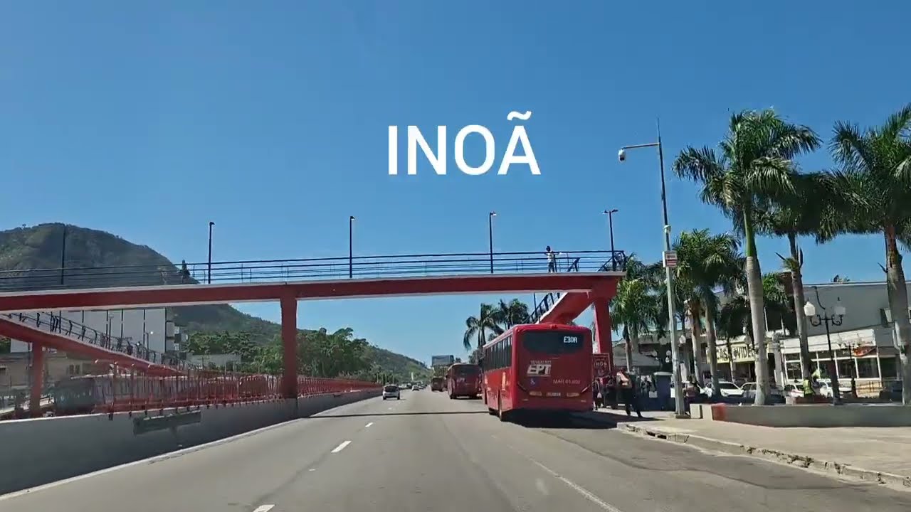 Cidade de Maricá RJ vista pela rodovia RJ 106 / Parte 01