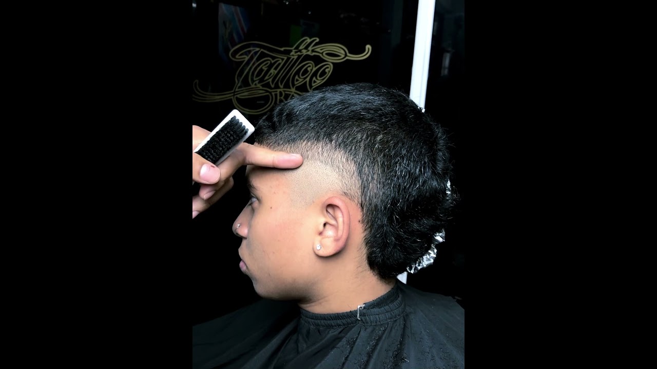Tutorial de Barberia 💈😈 el mejor 7 en llamas 🔥corte tendencia 💈🔥