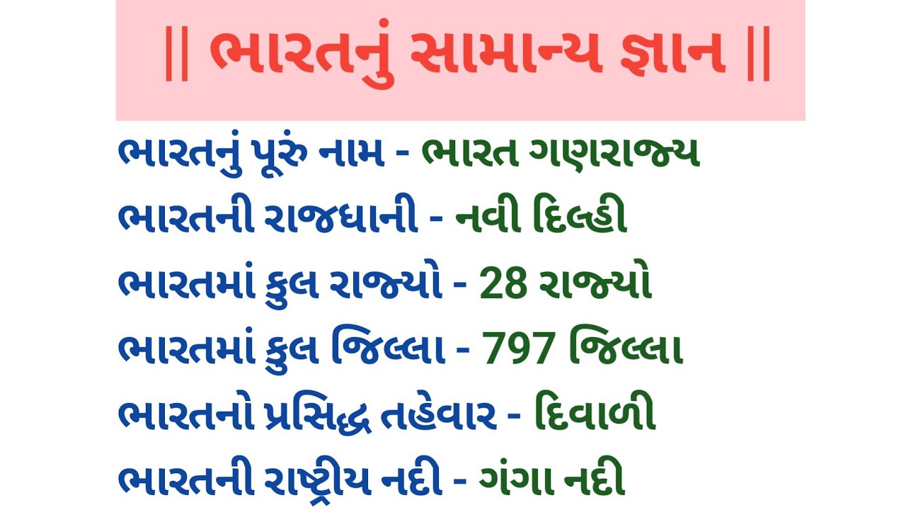 🔴 LIVE: જનરલ નોલેજ ધમાકા | 100+ GK Questions in Gujarati | GPSC, Talati, Bin Sachivalay Special