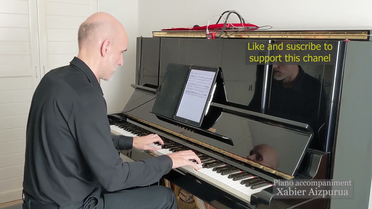 Parto, ma tu ben mio - Mozart - accompaniment - Sesto