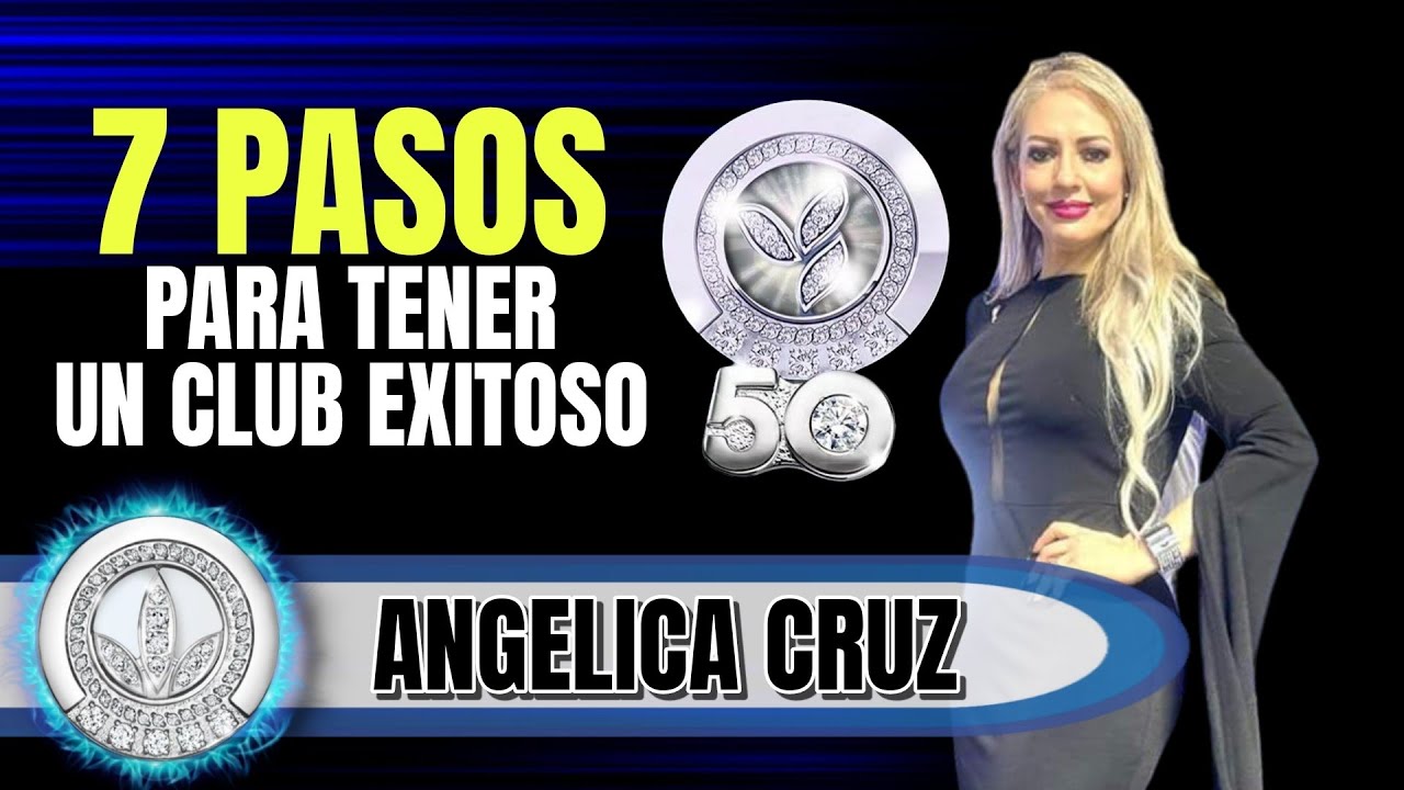 7 Pasos para Tener un Club Exitoso | Angelica Cruz (Chairman 50K)