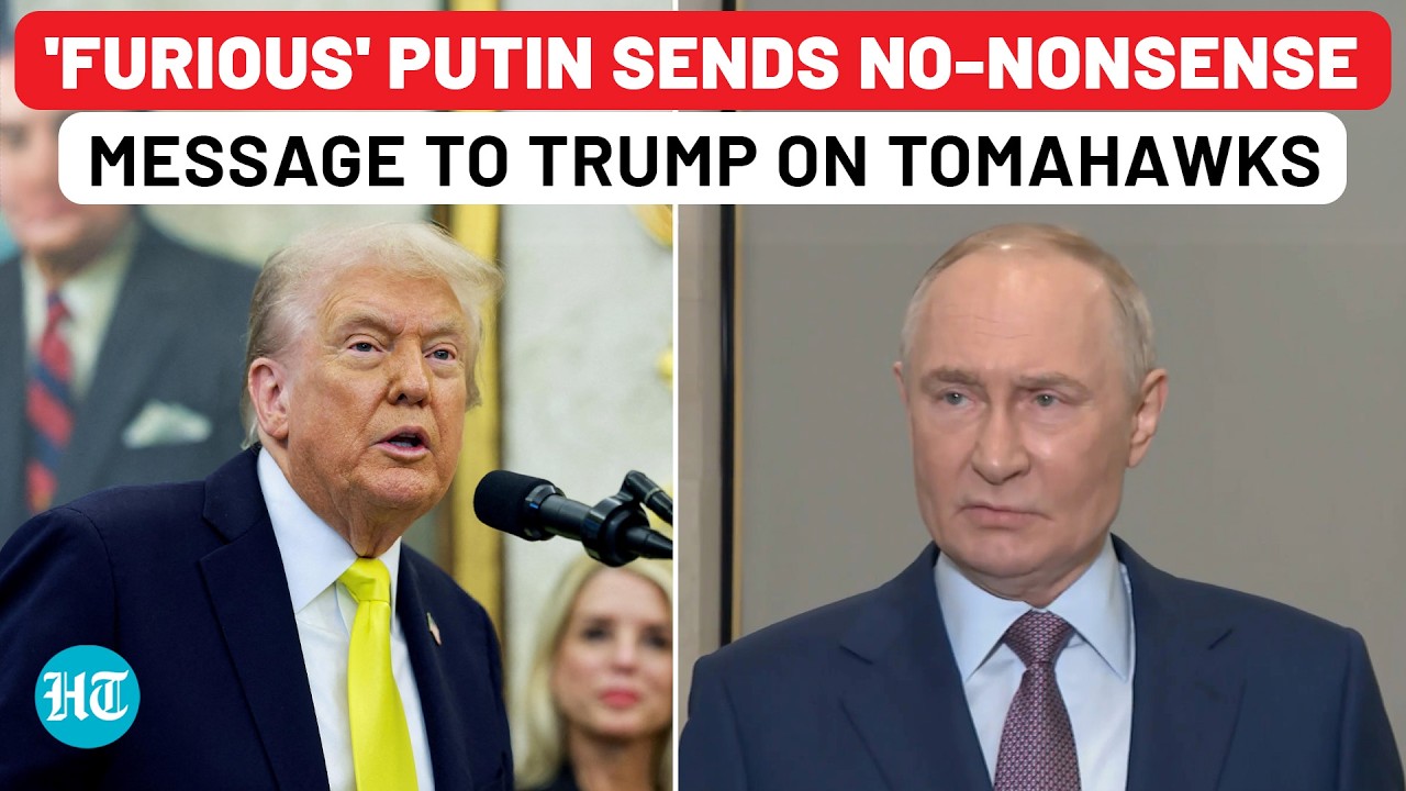 Putin Sends Rapid-Fire Warning To Trump & Zelensky Over Tomahawks After US Defends Missile Snub