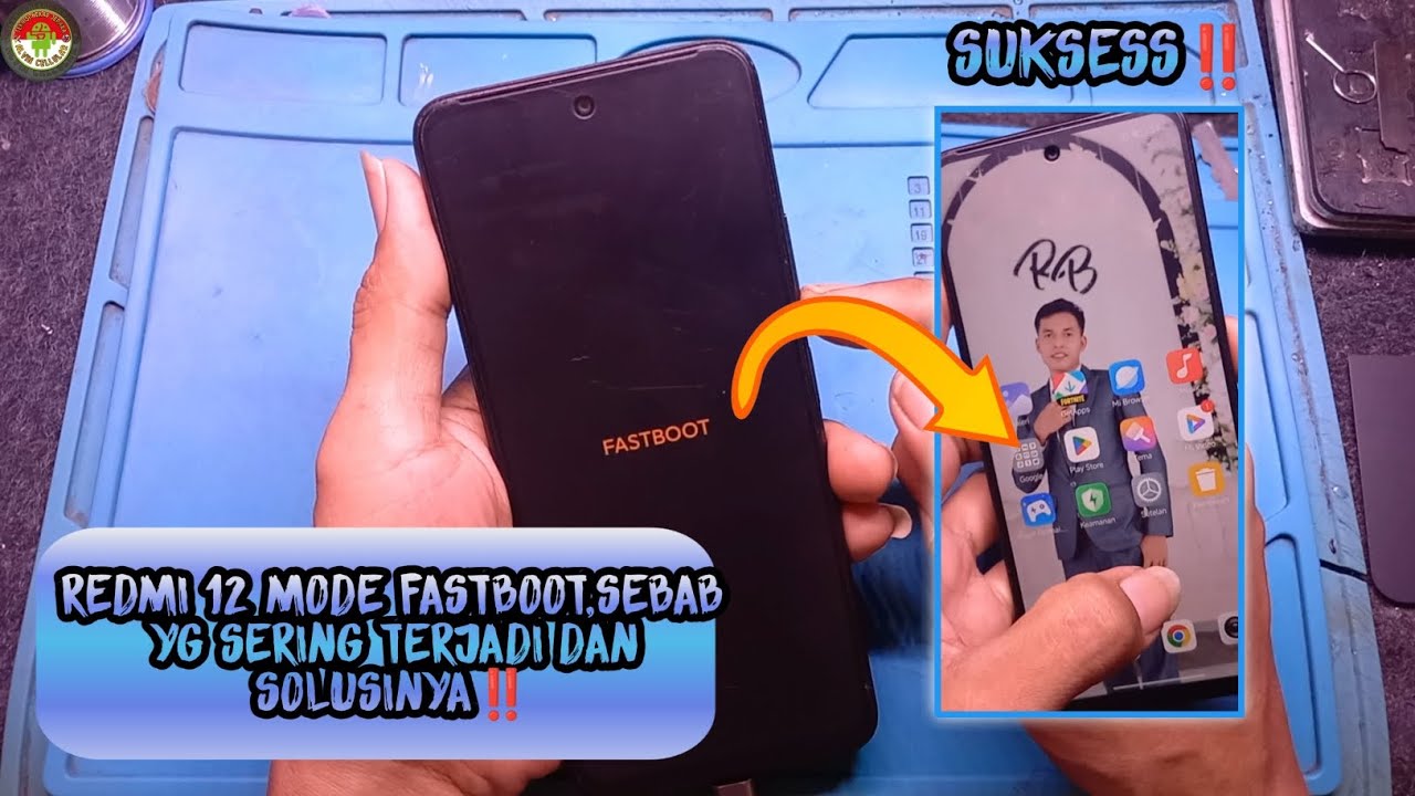 REDMI 12 MODE FASTBOOT,SEBAB YG SERING TERJADI DAN SOLUSINYA‼️