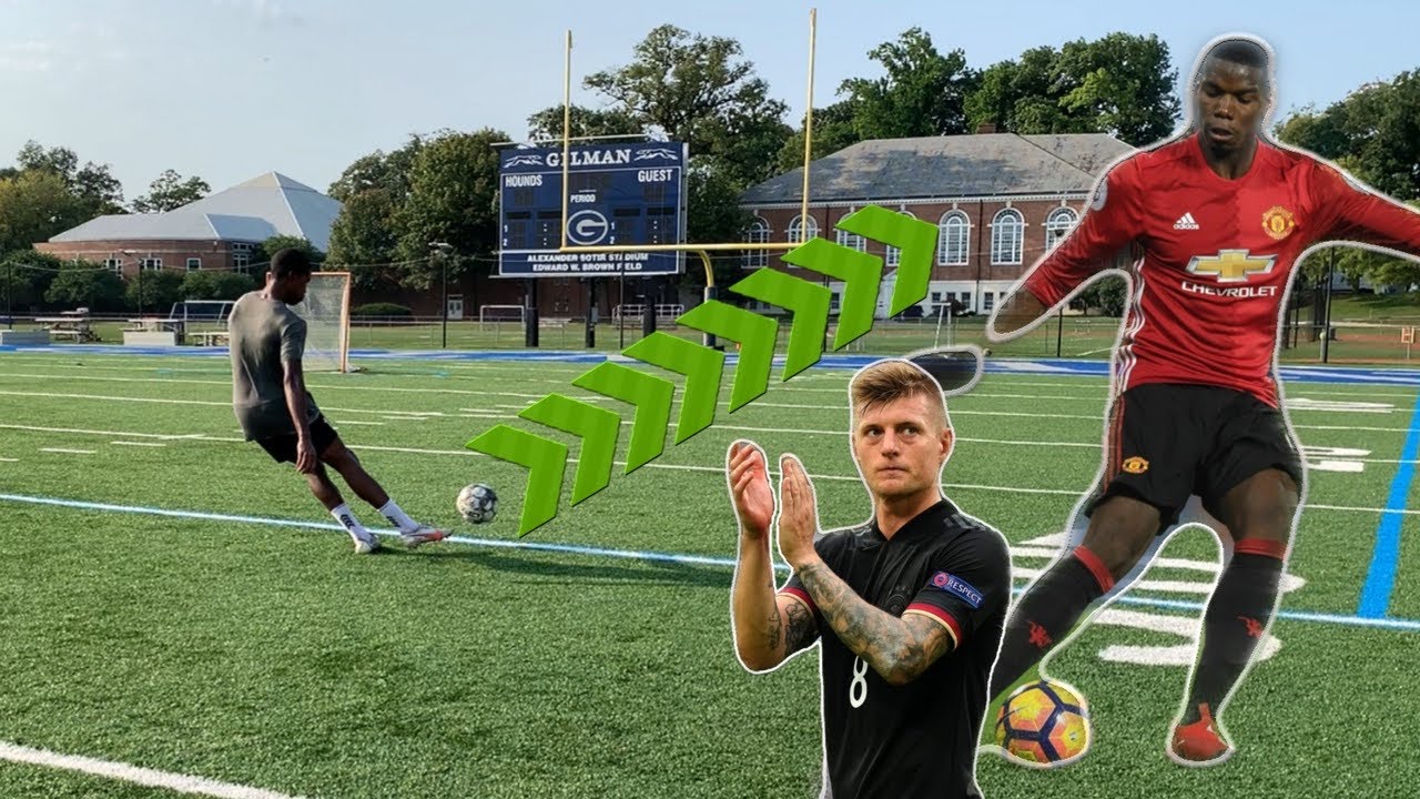 How to Ping | Pass like Toni Kroos | Paul pogba
