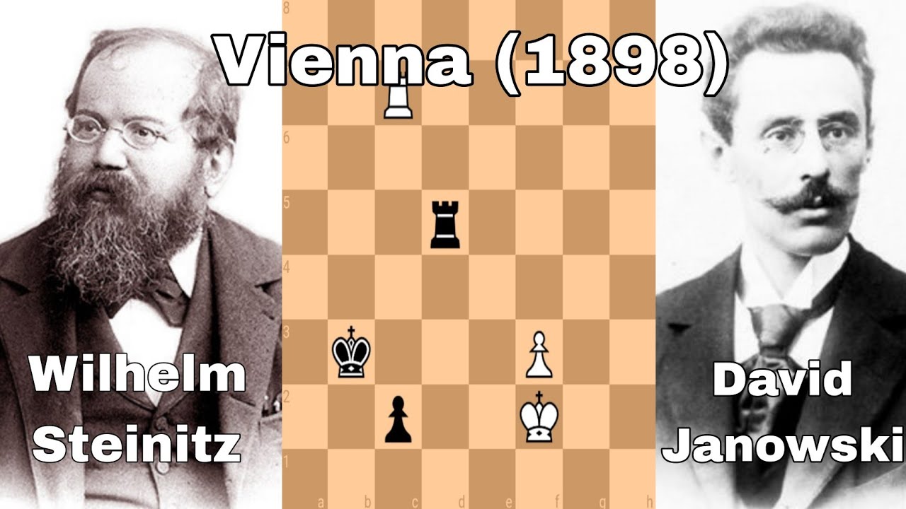 Wilhelm Steinitz vs David Janowski. Vienna (1898).