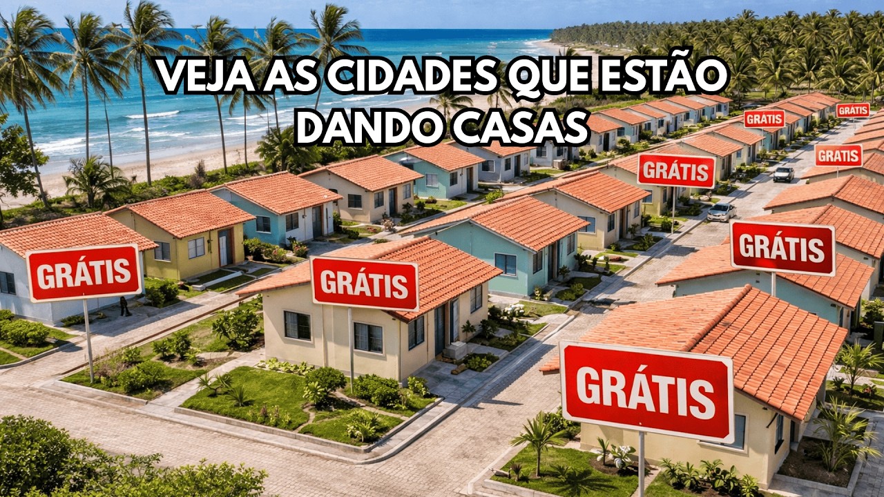 7 Municípios do Nordeste Brasileiro Que Estão Dando Casas de Graça em 2026
