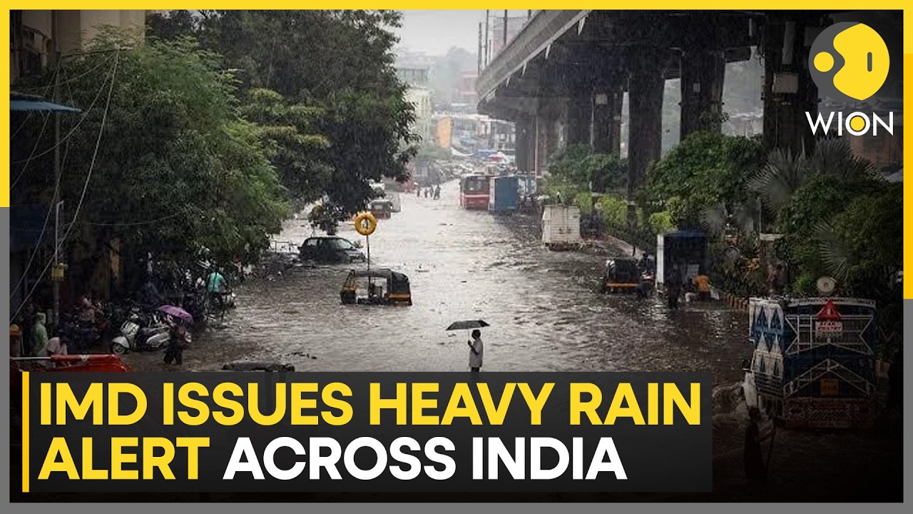 India Monsoon: Heavy Rain, Flood Alert in UP, Uttarakhand, Himachal & Delhi | IMD Weather Alert
