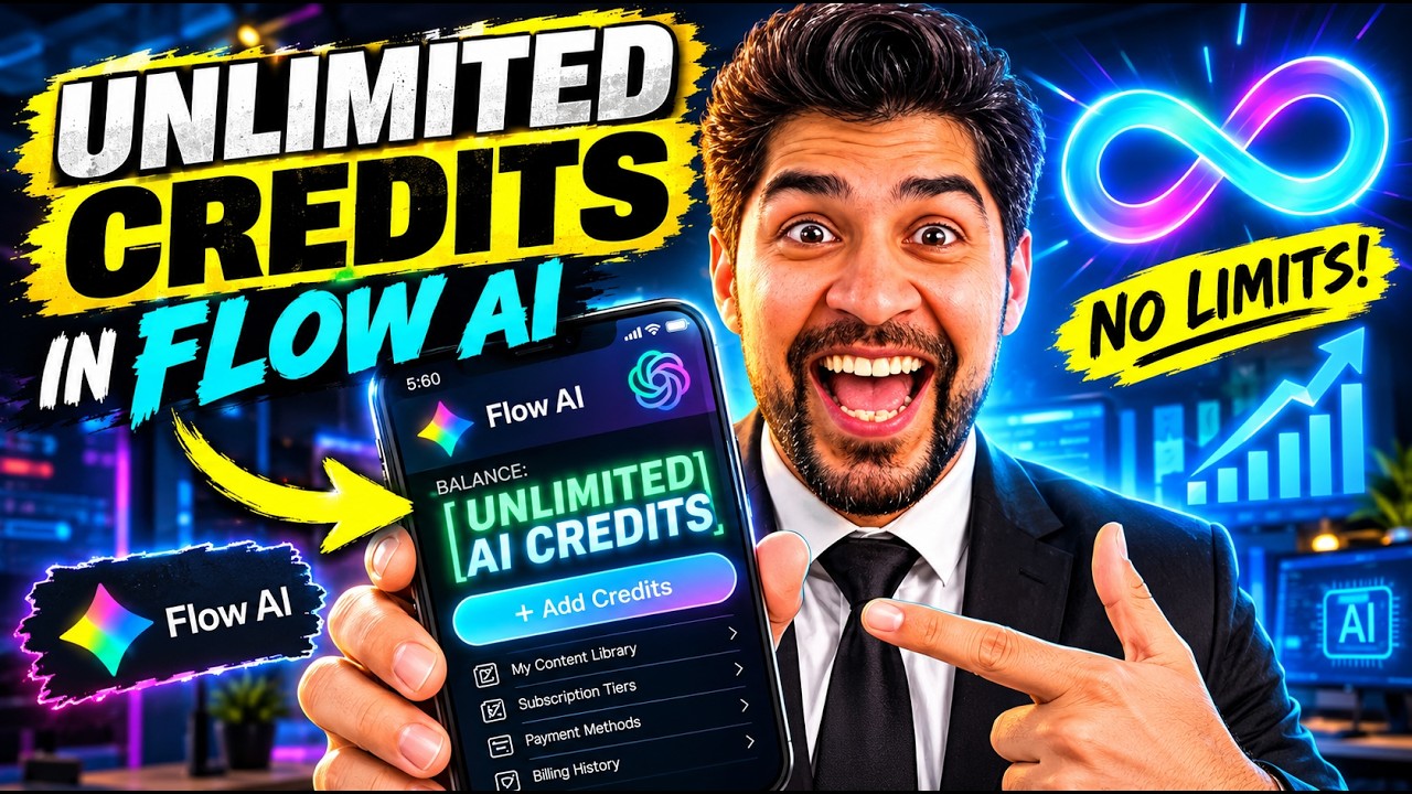 Get Google Flow UNLIMITED Credits FREE 🔥 | Flow AI Credits Problem solved