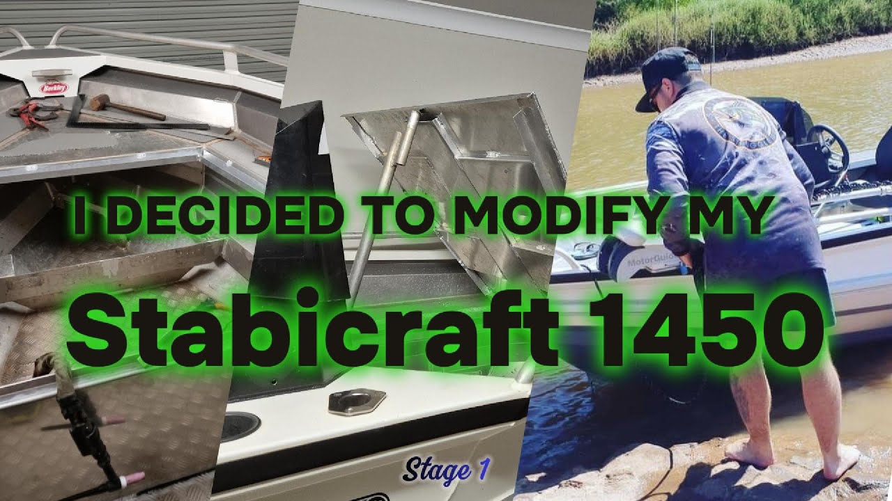 STABICRAFT 1450 - DIY cast deck build