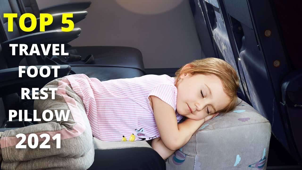 Top 5: Best Inflatable Travel Foot Rest Pillow 2021 | Kids Airplane Bed Adjustable Height Leg Rest