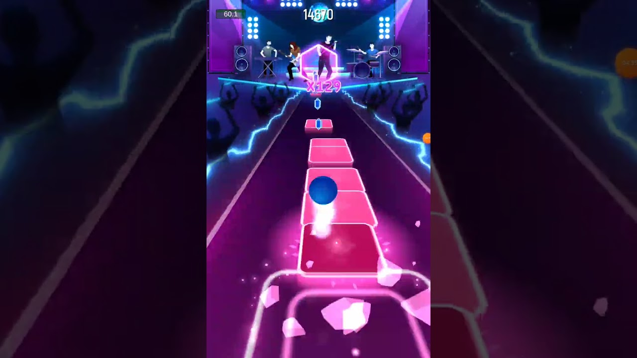 Sia - Chandelier (Full Version) | Tiles Hop | Endless Mode 5 | Score 38995