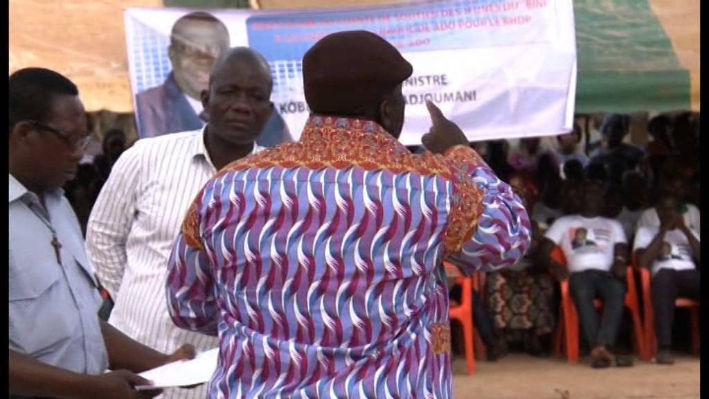 Présidentielle 2015 /Kouassidatékro : Le Ministre ADJOUMANI mobilise pour le RHDP