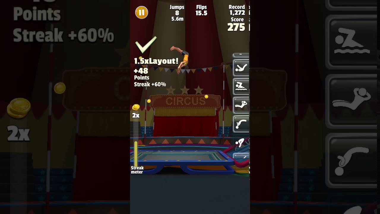 LUCKY FLIPS !! | Score: 1,043 | FlipMaster